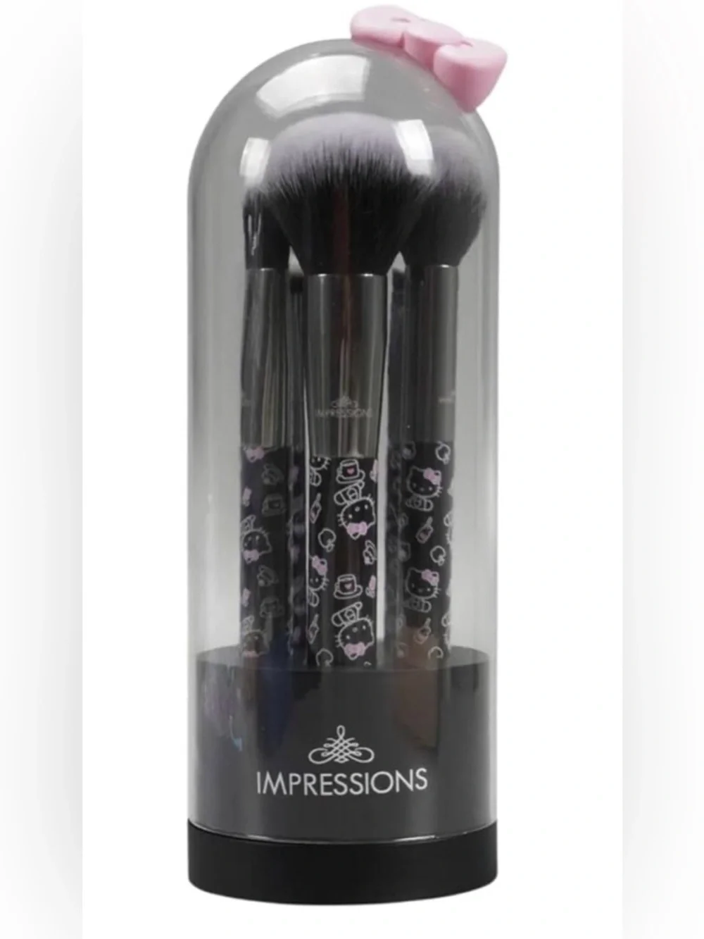 Impressions Hello Kitty Pink Kabuki Brush Gift Set